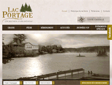 Tablet Screenshot of lacportage.com